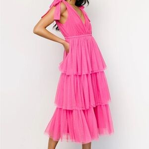 Tessa Tiered Tulle Tank Dress